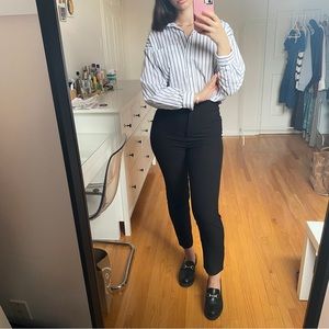 Dynamite- Ultra High Rise Black Slim Fit Pant